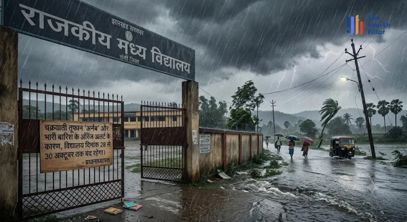 रांची के सभी स्कूल 28 से 30 अक्टूबर तक बंद रहेंगे