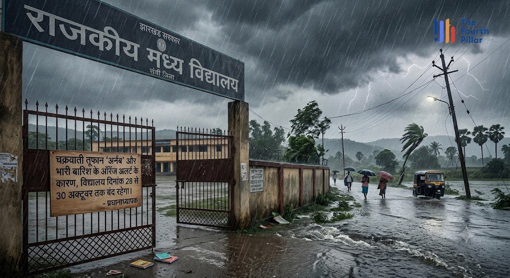 रांची के सभी स्कूल 28 से 30 अक्टूबर तक बंद रहेंगे