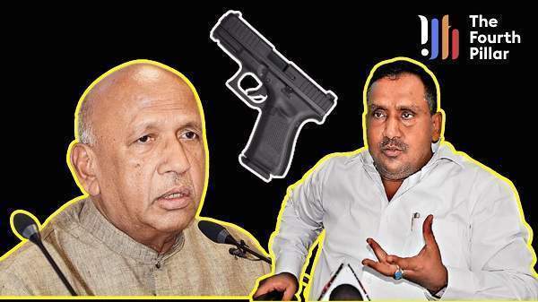 सरयू राय का आरोप स्वास्थ्य मंत्री बन्ना गुप्ता के पास प्रतिबंधित G-44 Pistol