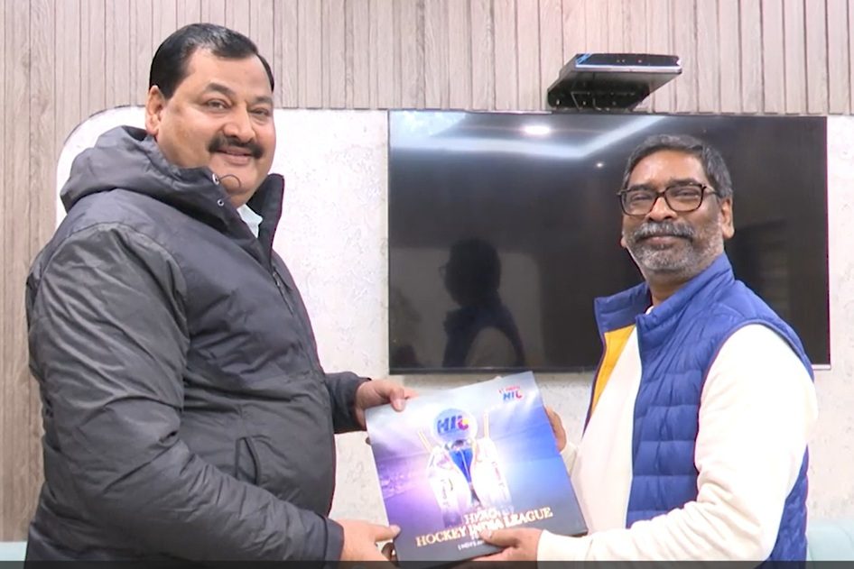 सीएम हेमंत से मिले भोलानाथ सिंह, वीमेंस हॉकी इंडिया लीग में शामिल होने का दिया न्योता